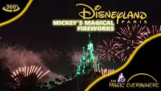 [VR 360] Mickeys Magical Fireworks - Disneyland Paris Bonfire Night