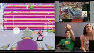 TMNT Turtles in Time (SNES) - Pinkfoot Soldiers