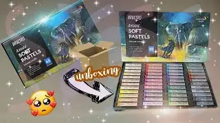 💥Unboxing of Brustro Soft Pastels (48 Shades) ❤️ // Both for Beginners & Professionals Artist 😊