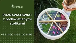Odkryj stoliki sensoryczne - Arante.pl