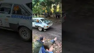 Ford Escort Dominating the Rally stages in WYEDEAN #rallycar #wrc #wales