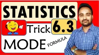 SSC Class 10  Algebra | STATISTICS | Practice Set 6.3 | Funny trick to by-heart MODE FORMULA