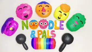 Noodle & Pals | My Happy Song | Plaster Clay cracking