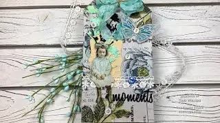 FunkyFrillyLayered EphemeraTag