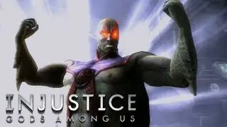 Injustice: Gods Among Us - Martian Manhunter Super Move & Victory Pose