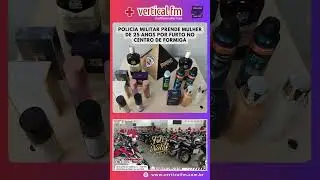 POLICIA MILITAR PRENDE MULHER DE 25 ANOS  POR FURTO NO CENTRO DE FORMIGA
