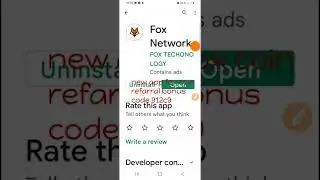 new app fox coin free mining network refarral bonus code 912c9
