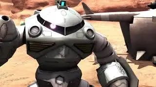 GBO2 Quick Match-Situation Battle Scene: North America's Frontline--Zeon Side