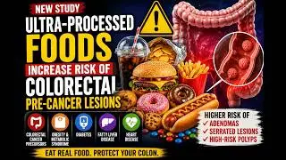 Ultra-processed food increases risk of colorectal premalignant adenomas | Prof Fontana