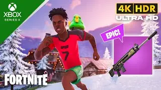 Fortnite (XBOX SERIES X) 4K 120FPS HDR Gameplay | Skin iShowSpeed