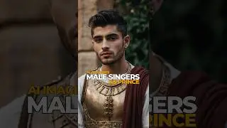 AI Imagines Male Singers as Prince #ai #aiart #aigenerated #popular #pop