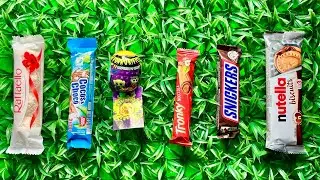 Satisfying video Asmr lollipops candy and chocolate unboxing video. Asrm video.
