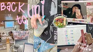 uni vlog 💌 first week of classes, chill week, realistic