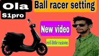 OLA scooter complete service | Ball racer setting @OlaElectric #Evillittlecustoms