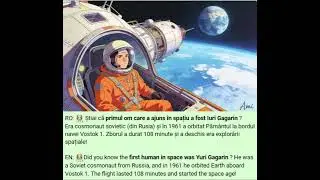 primul on in spatiu Yuri Gagarin / first human in space