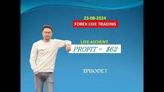Forex Live Trading In Manipuri Episode- 7/ Profit- $62/ Funded Account/ Learn Trades With Engineer