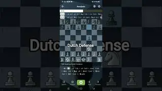 Destroy the Dutch Defense in 10 moves.  #chess#destroy#dutchdefense#chessopening#chessstrategy