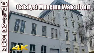 Walking Tour - Catalyst Museum Waterfront (Widnes)【4K HDR】 👍🚶 🇬🇧