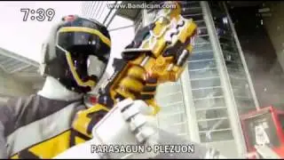 Kyoryuger Kyoryu Violet,Cyan And Greys Beast Battery's