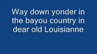 Cajun Baby w/ lyrics