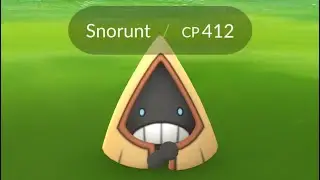 Registrado Snorunt  CP412 - Pok&eacute;mon Go