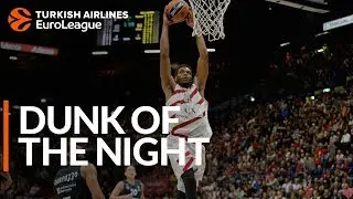 Dunk of the Night: Jeff Brooks, AX Armani Exchange Olimpia Milan