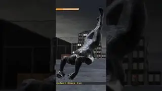 Spider-Man(Black Spider-Man Suit Mod) Vs Black Cat #spiderman #blackcat