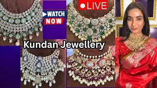 Kundan Gold Jewellery in Wholesale Prices From Manjula Jewels |  @brideessentials ​#diamonds