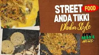 Try this Dhaba Style Anda Tikki Recipe || Quick Street Food lovers Recipe @Bymayahereforhealthymeal 