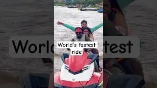Самая быстрая в мире поездка на скоростном катере 🔥 #fastestspeedboatride #srilanka #speedboats #...