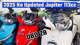 TVS Jupiter 113cc New Updated OBD 2B Model 2025 | Honda ACTIVA se Better?