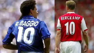 Baggio & Bergkamp ~ Football Artists