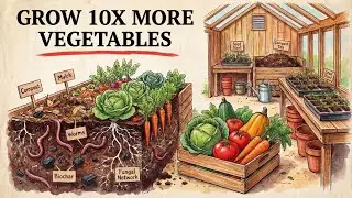 How to Build Living Soil That Grows Massive Vegetables Without Fertilizer....