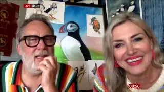Painting Birds with Jim & Nancy Moir ( Vic Reeves ) interview 2024