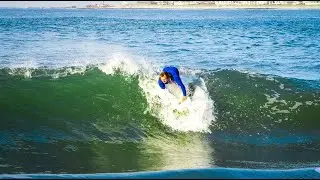 Oil Slick Glassy Waves at El Slammo !