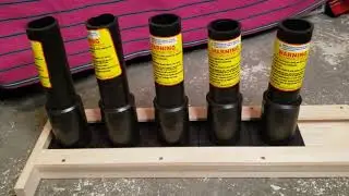 6 Shot Firework Mortar Rack (Slide Type)