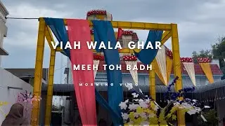 Meeh toh badh viah wale Ghar di sver #wedding #viah #indianfamily #funny #pindvlog #rain #desi 