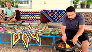 Rural Village Life | Harvesting Fresh Mint for Mojito & Cooking Authentic Persian Kotlet
