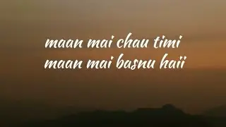maan mai chau timi ~ jhon chamling rai || lyrical cover by  Itz Rupesh #cover #trending #foryou 