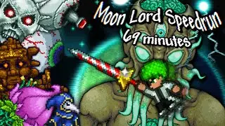 Moon Lord Speedrun in 69 Minutes (Former World Record)