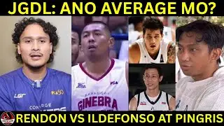 JGDL to Raymond Aguilar: ANO AVERAGE MO? | Rendon HINAMON si Ildefonso at Pingris