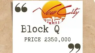 Site Visit of Block Q New City Phase 2 Wah cant New extension investor Price plots for sale