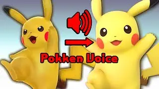 Smash Ultimate - Pokken Pikachu Voice Mod + Yellow Effects