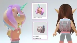 FREE ITEMS🌸 Unicorn Hat & Pink Buckle Backpack (SHEIN X KLARNA EVENT)
