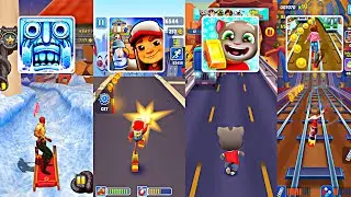 Temple Run 2 🆚 Subway Surfers 🆚 Talking Tom Gold Run 🆚 Subway Princess Runner