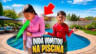 FOI SUSTO, CORRERIA E RISOS DEPOIS… SERÁ QUE A PISCINA FICOU INTERDITADA? 😲😲🥹