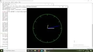 How to create a clock with python