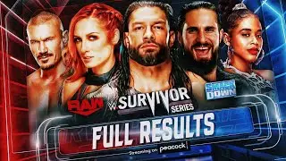 WWE SURVIVOR SERIES 2021 FULL RESULTS