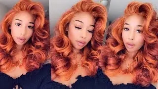 Copper & Auburn Synthetic Wig| Ft. Wigtypes