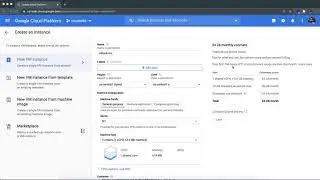 2. Creating First VM Instance on GCP